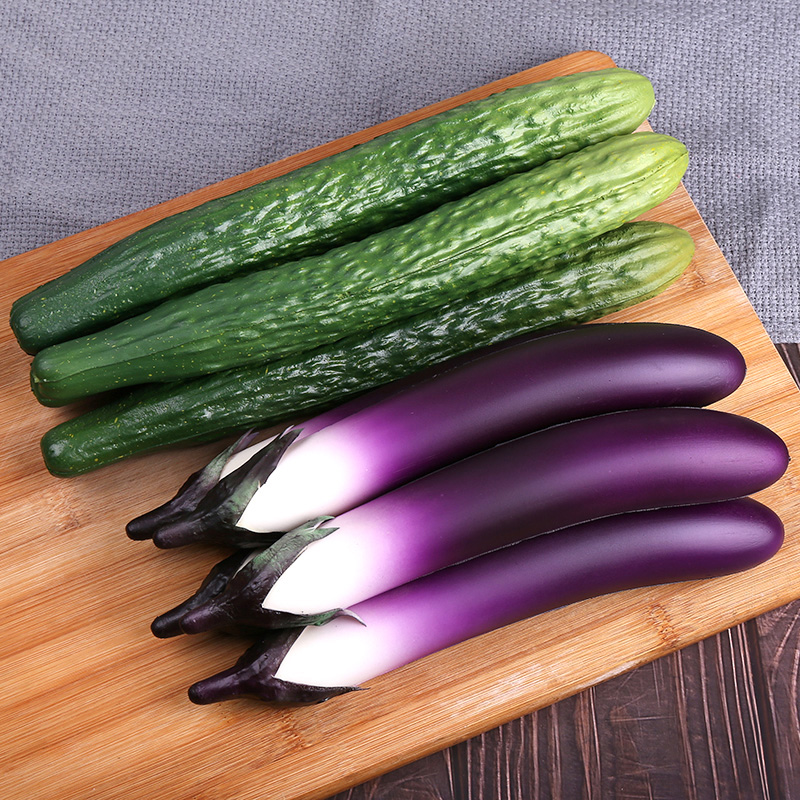 Home Decor Store - Simulation de Cuke-Concombre pour Décoration d'Hôtel,