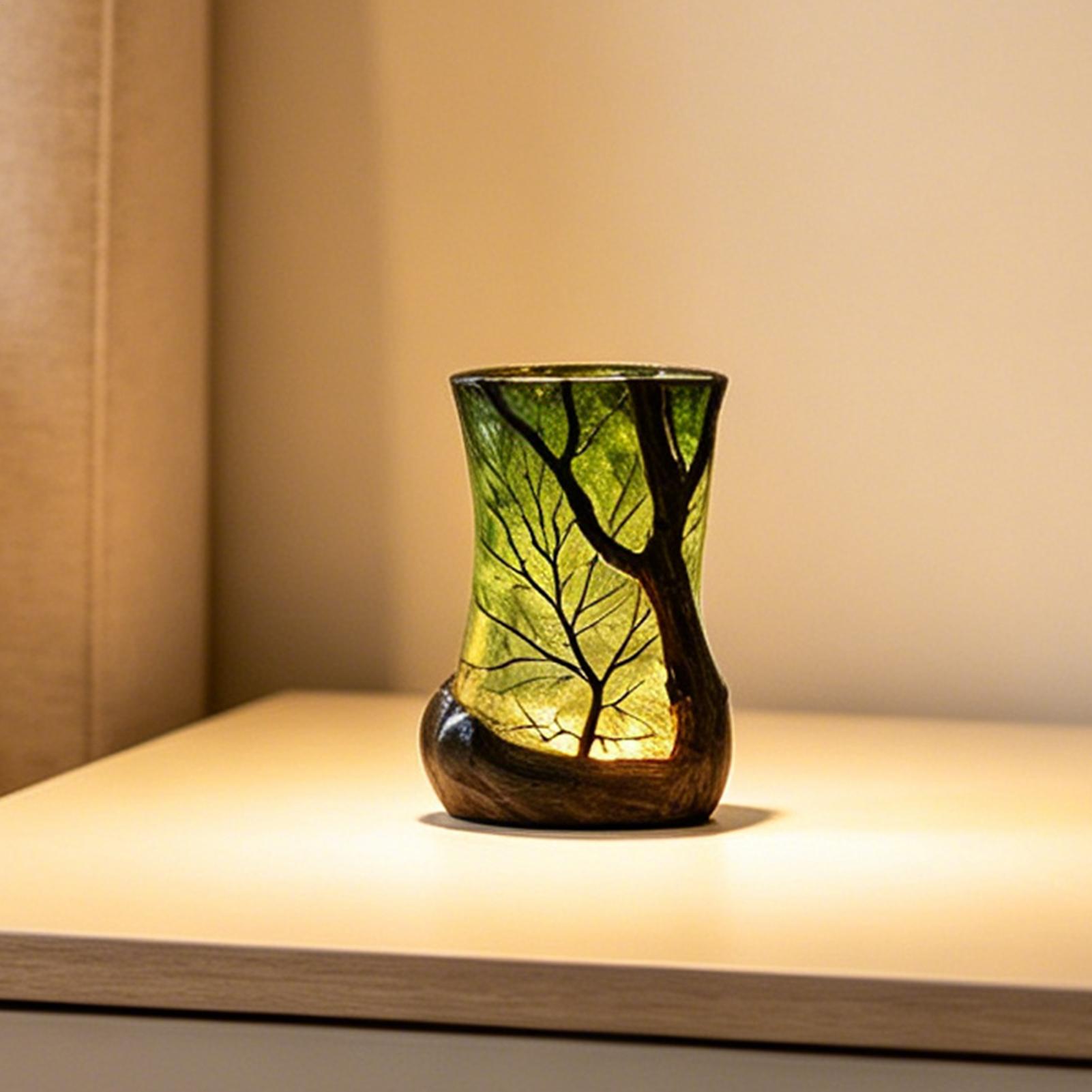Home Decor Light - Lampe de chevet, veilleuse forêt, lumière