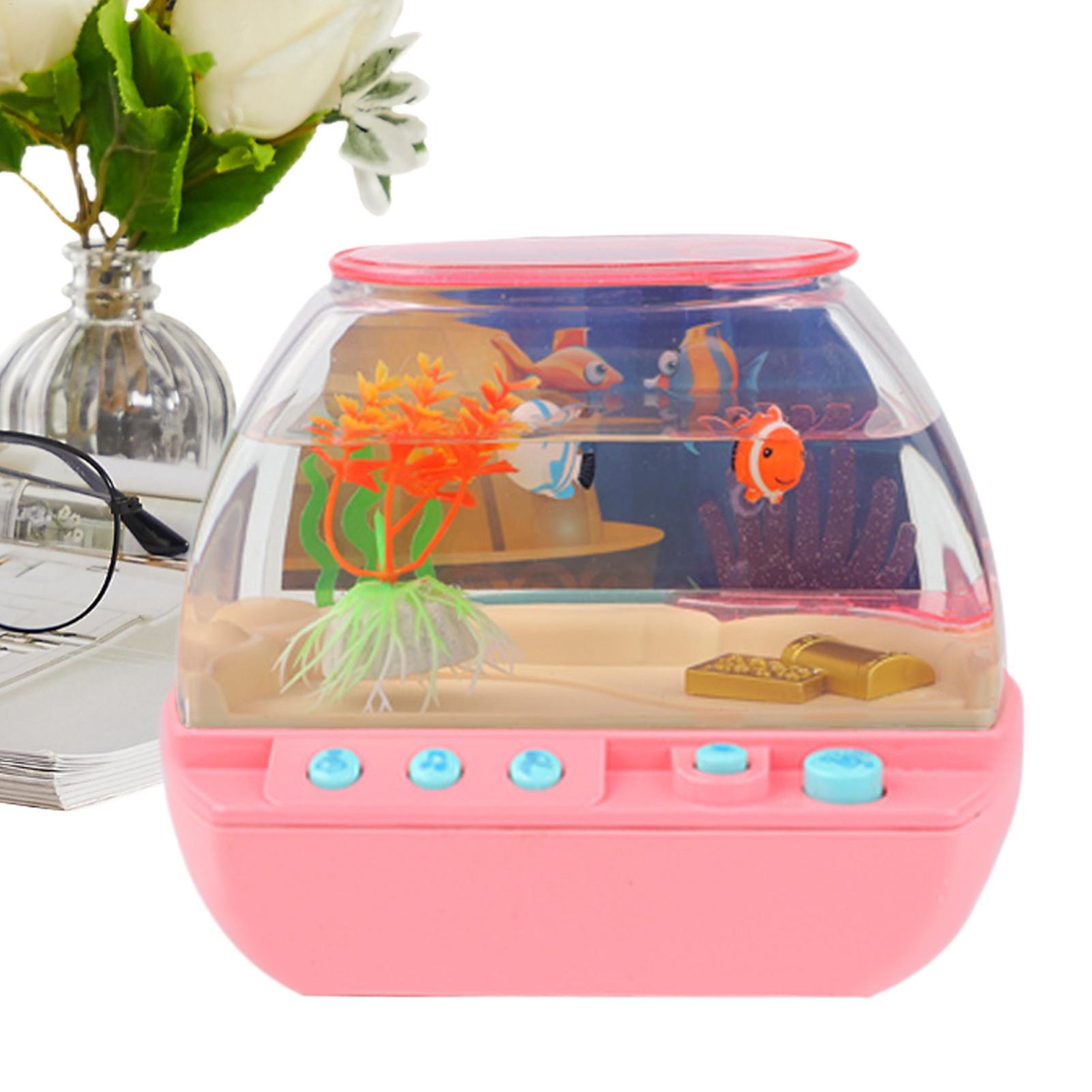 Home Decor Light - Aquarium jouet décoratif avec musique et