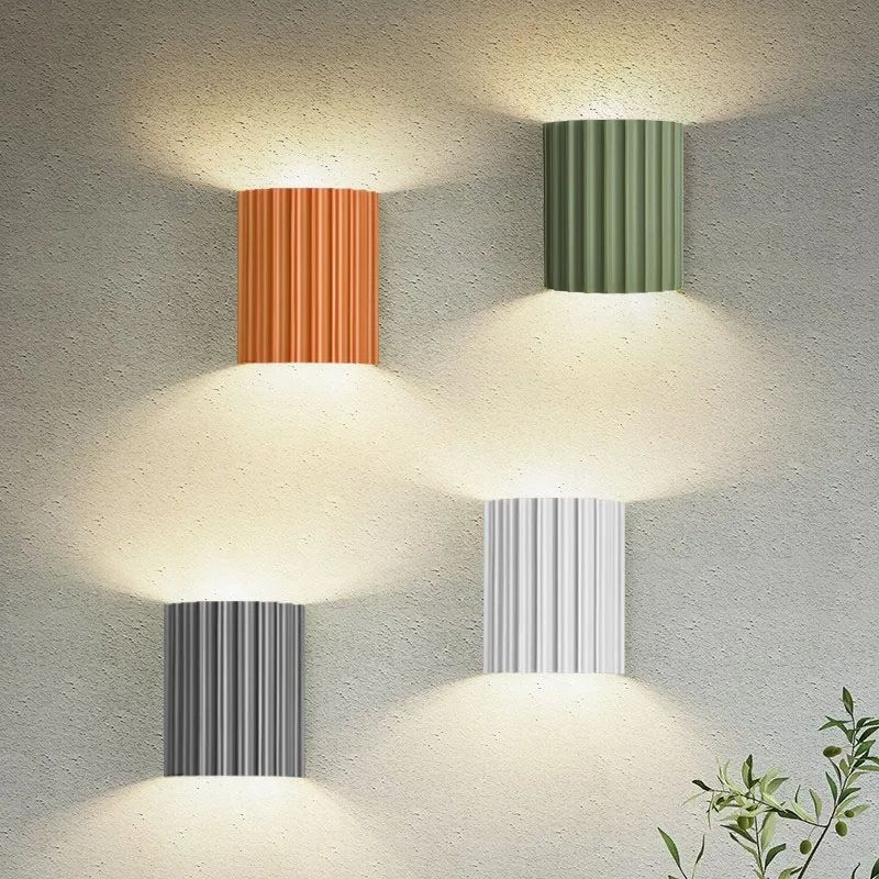 Home Decor Wall Molding - Applique murale moderne LED Macaron résine