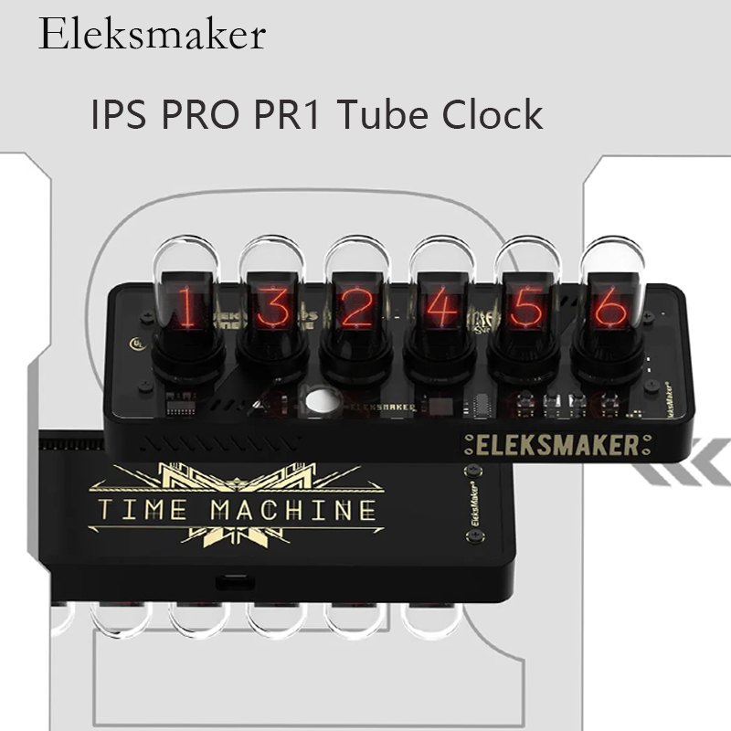 Home Decor Store - EleksMaker-Steins Gate Nixie Tube Digital Clock,