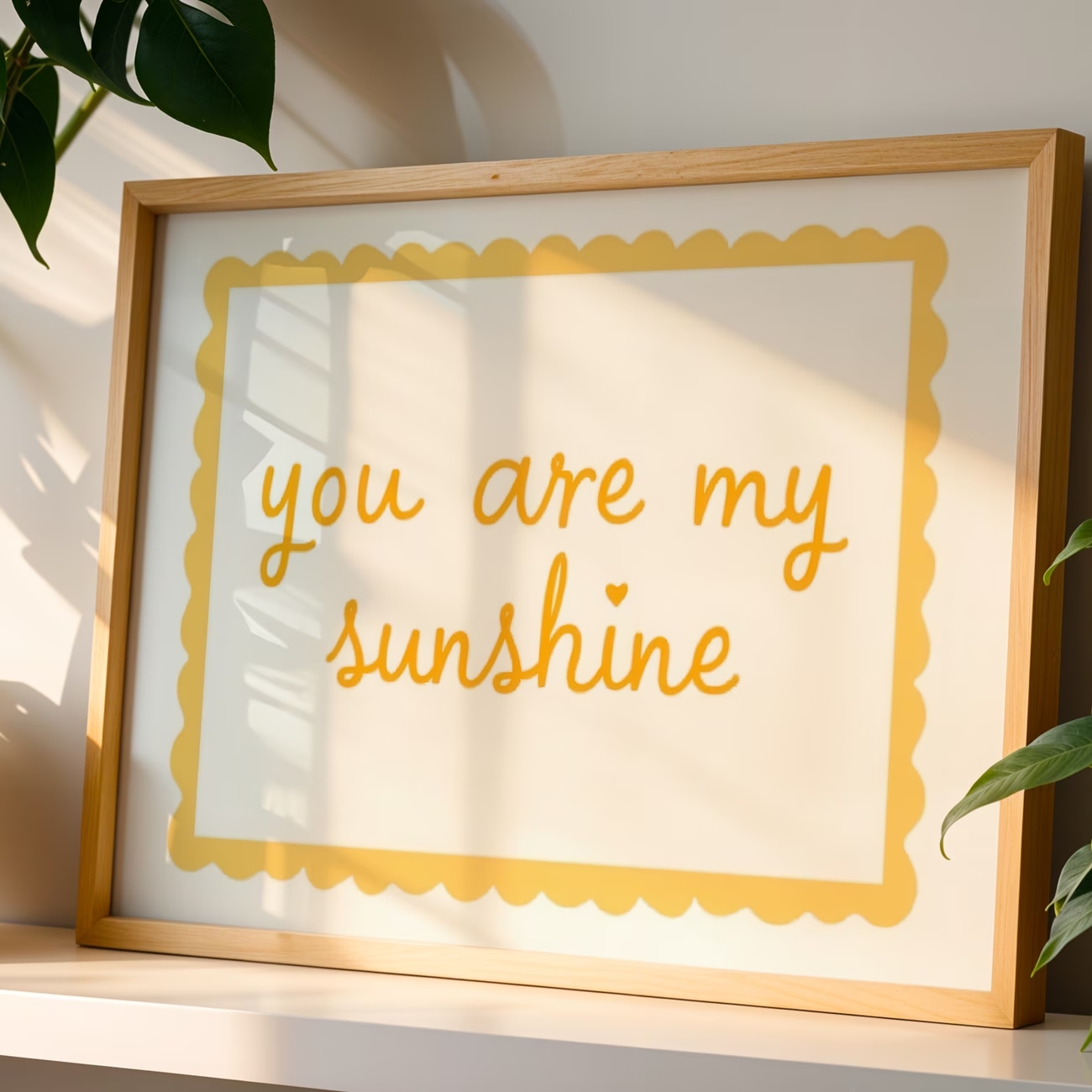 Home Decor Quotes - Art mural moderne avec citation «