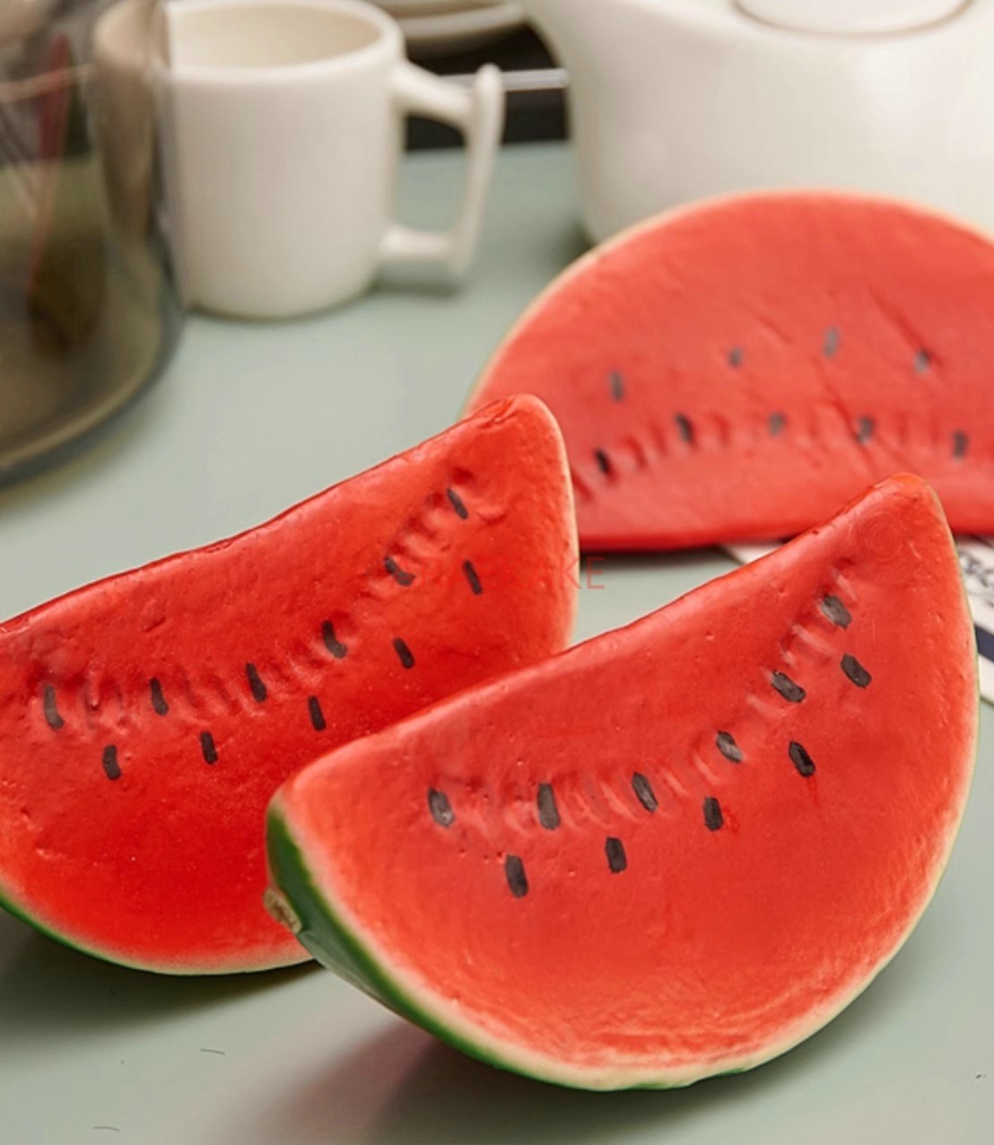 Home Decor Store - Modèle de fruits simulés, tranches de