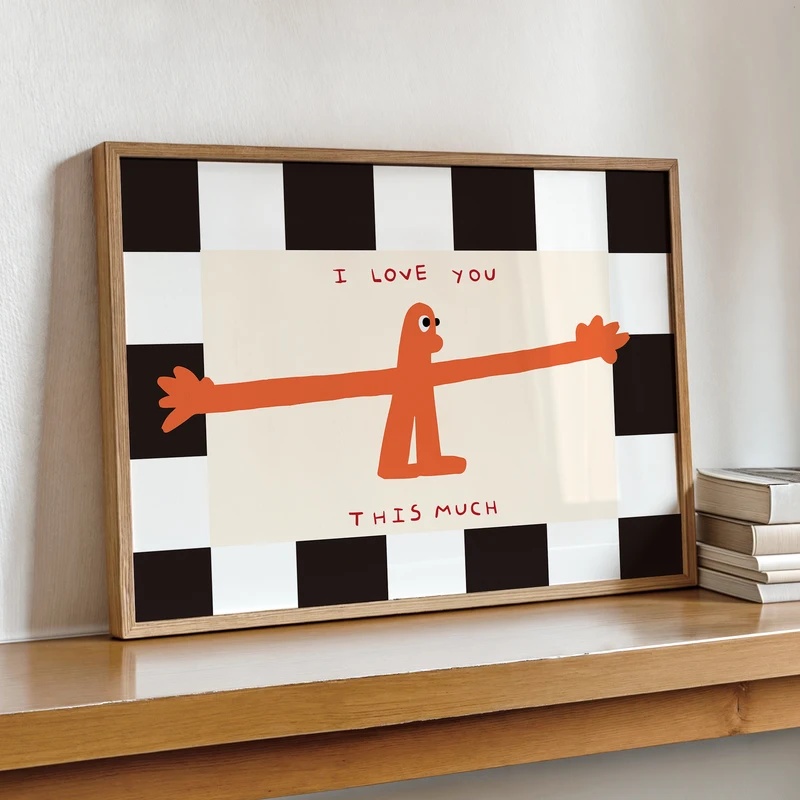Toile murale imprimée avec la  - Home Decor Quotes avis et prix