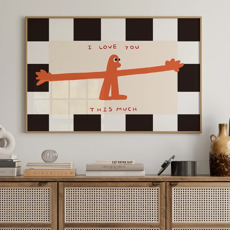 Toile murale imprimée avec la  - Home Decor Quotes avis et prix