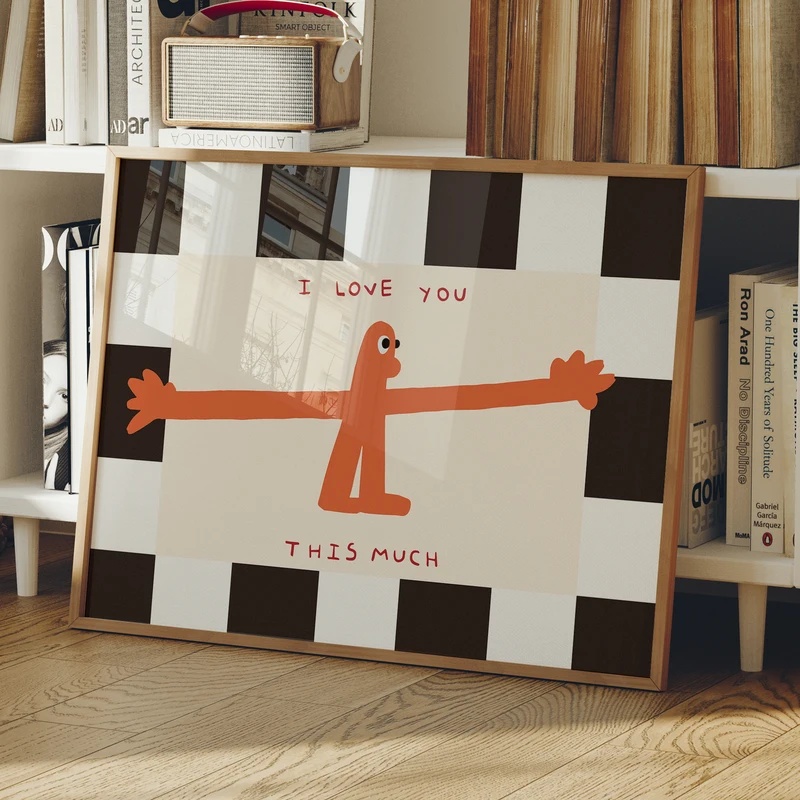 Toile murale imprimée avec la  - Home Decor Quotes avis et prix