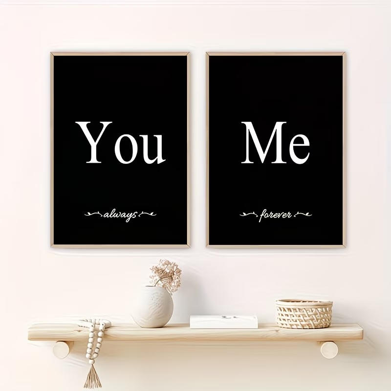 Lot de 3 tableaux muraux « You - Home Decor Quotes avis et prix