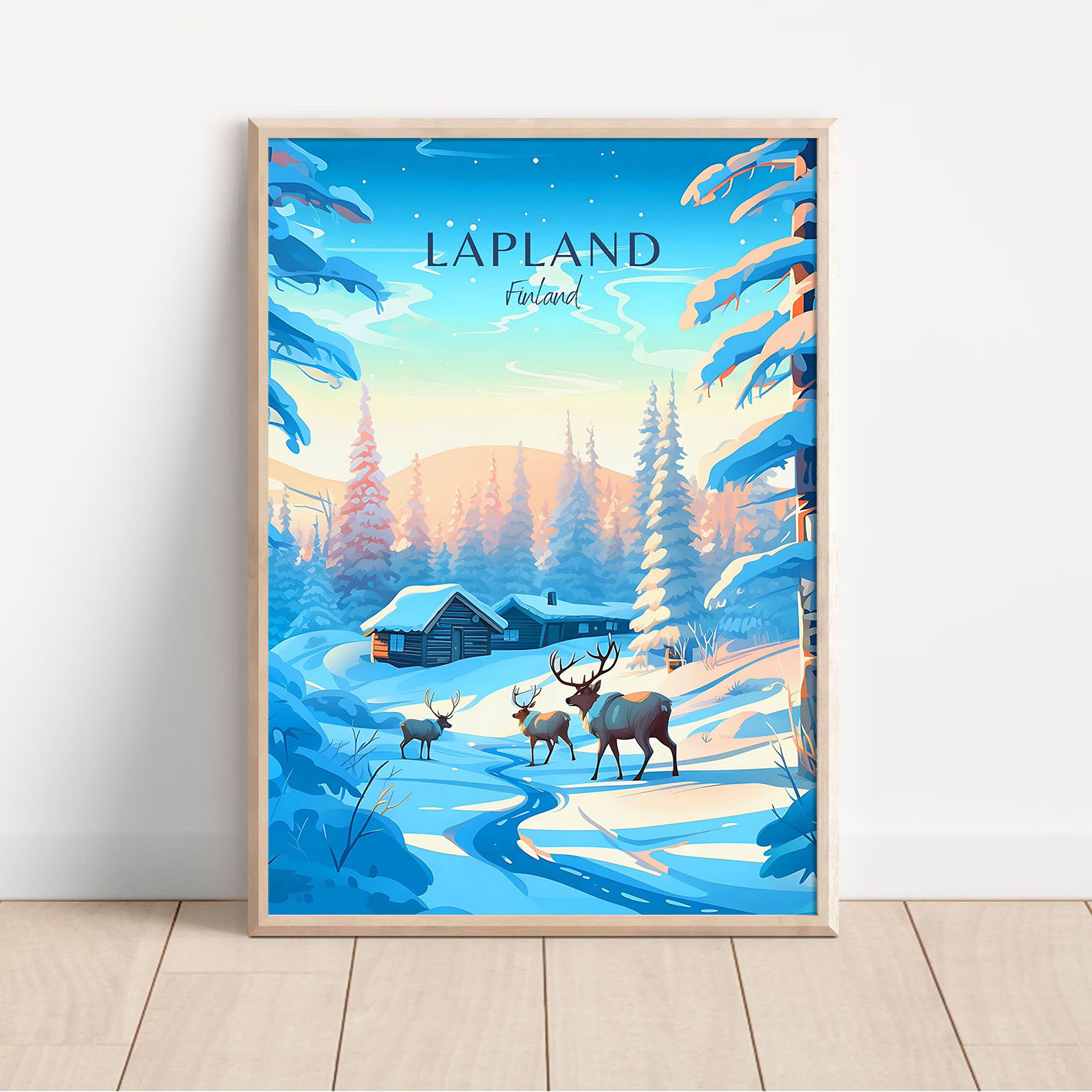 Peinture sur toile de paysage  - Home Decor Zurich avis et prix