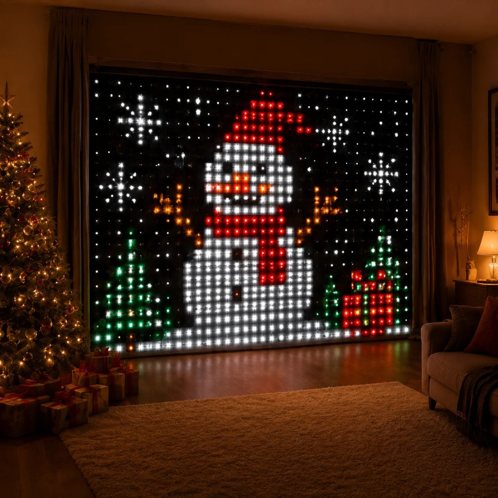 Rideaux lumineux à pixels LED, - Home Decor Light avis et prix
