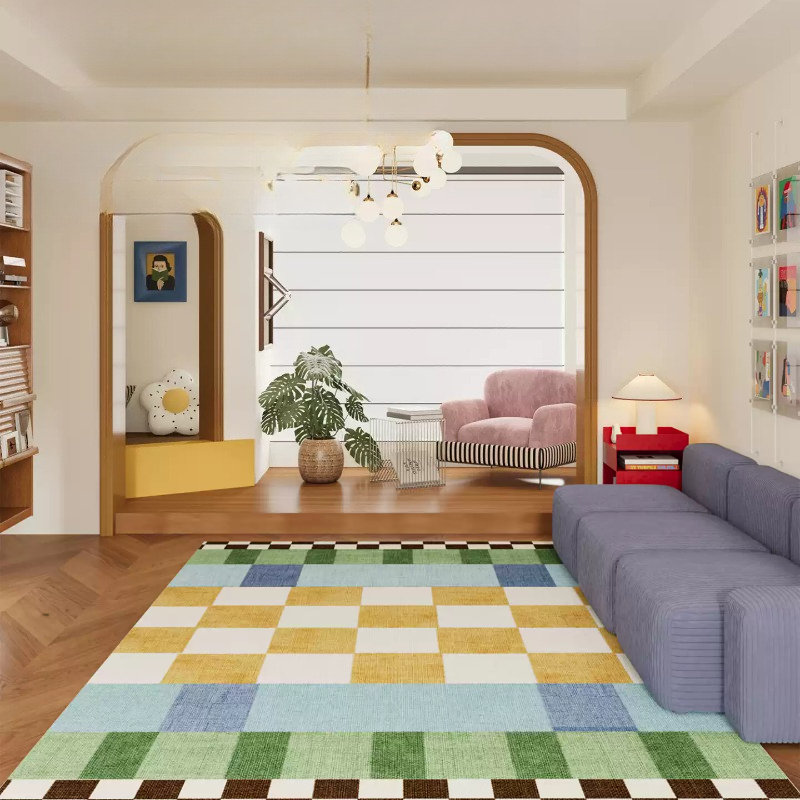 Tapis en peluche couleur Dopam - Home Decor Dopamine avis et prix