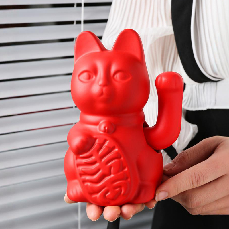 Chat en céramique porte-bonheu - Home Decor Store avis et prix