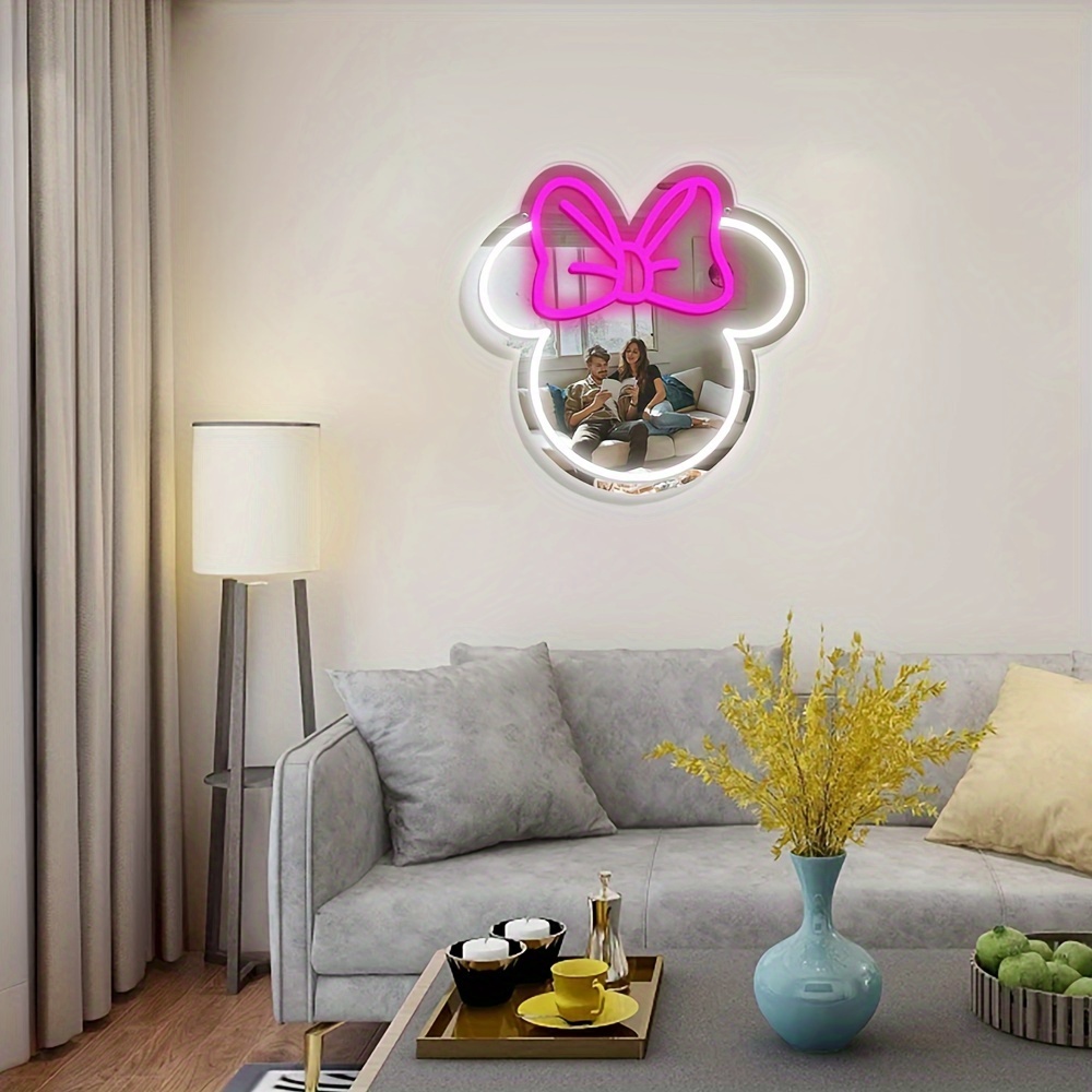 Enseigne néon LED Disney Minni - Home Decor Etsy avis et prix