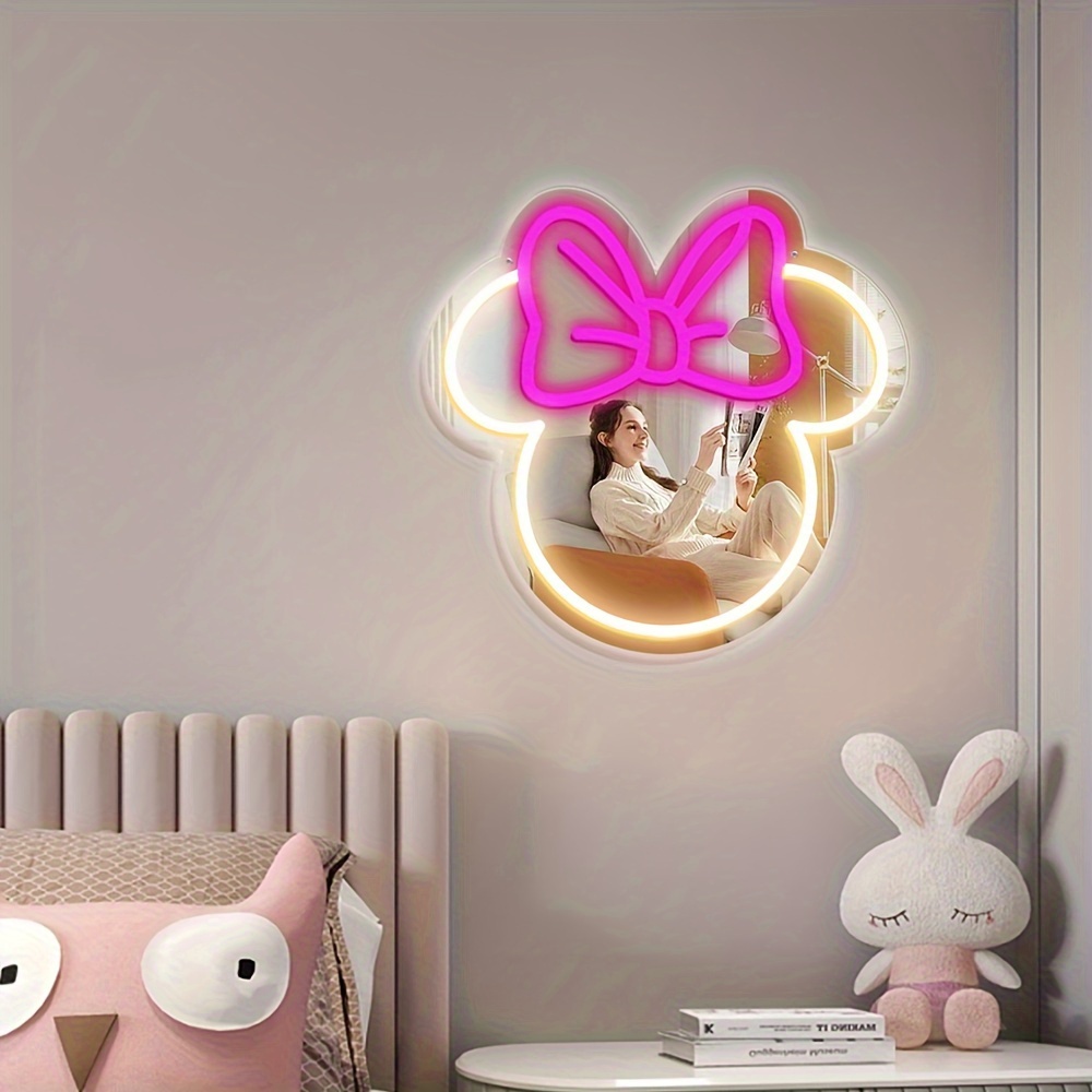 Enseigne néon LED Disney Minni - Home Decor Etsy avis et prix