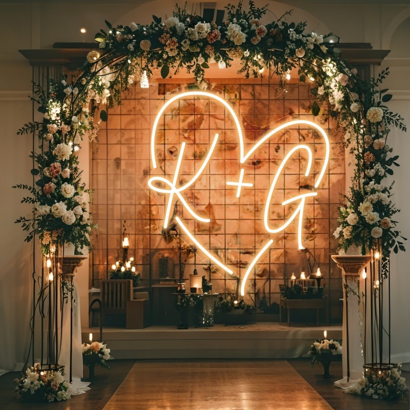 Enseigne au néon LED en forme  - Home Decor Com avis et prix