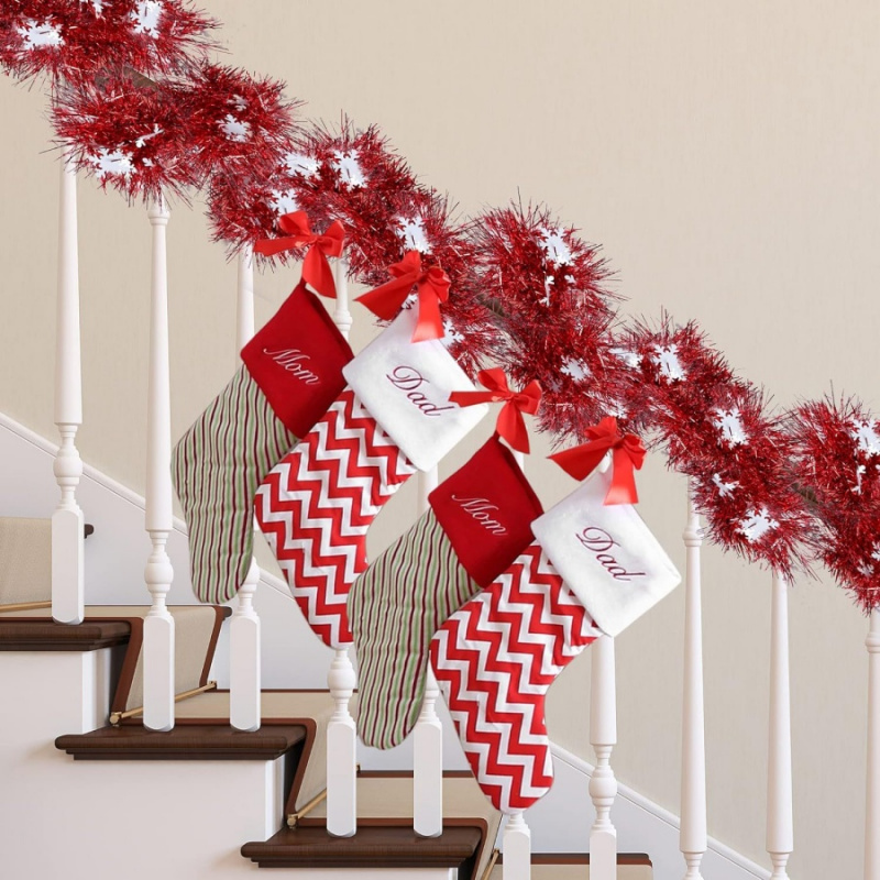 Guirlande rouge flocon de neig - Home Decor Store avis et prix