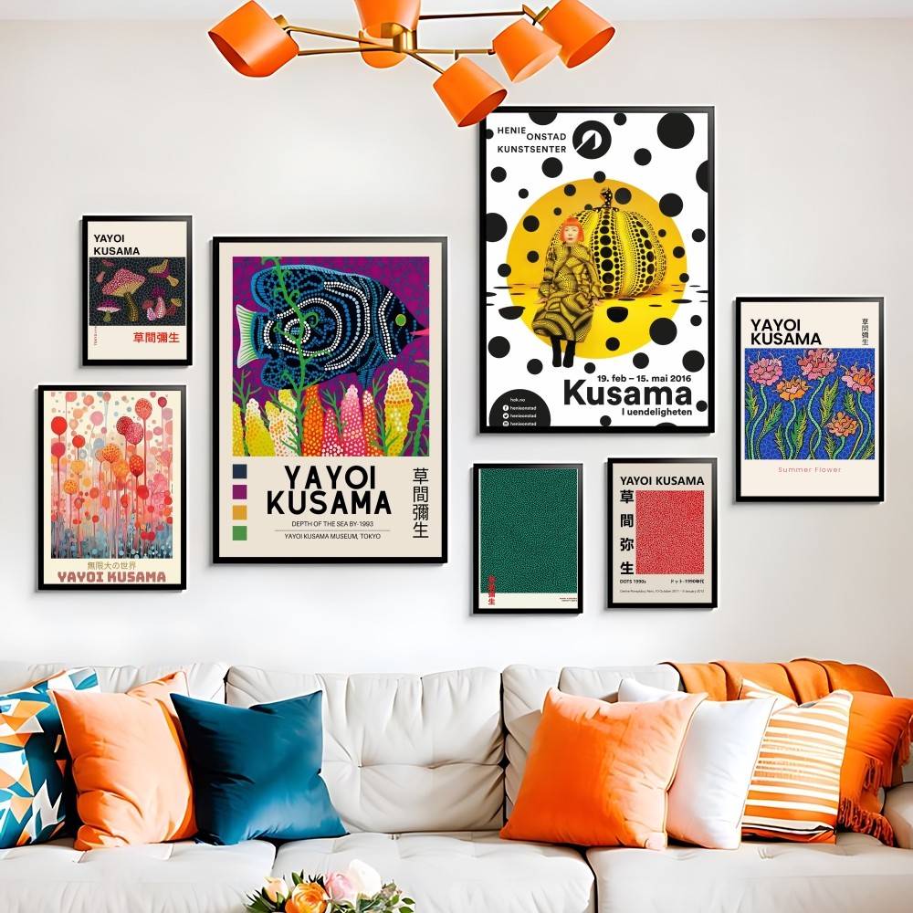Affiche d'exposition Y-Yayoi K - Home Decor Exhibition avis et prix