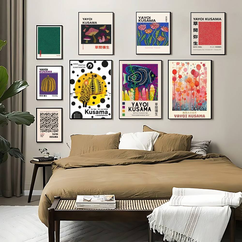 Affiche d'exposition Y-Yayoi K - Home Decor Exhibition avis et prix
