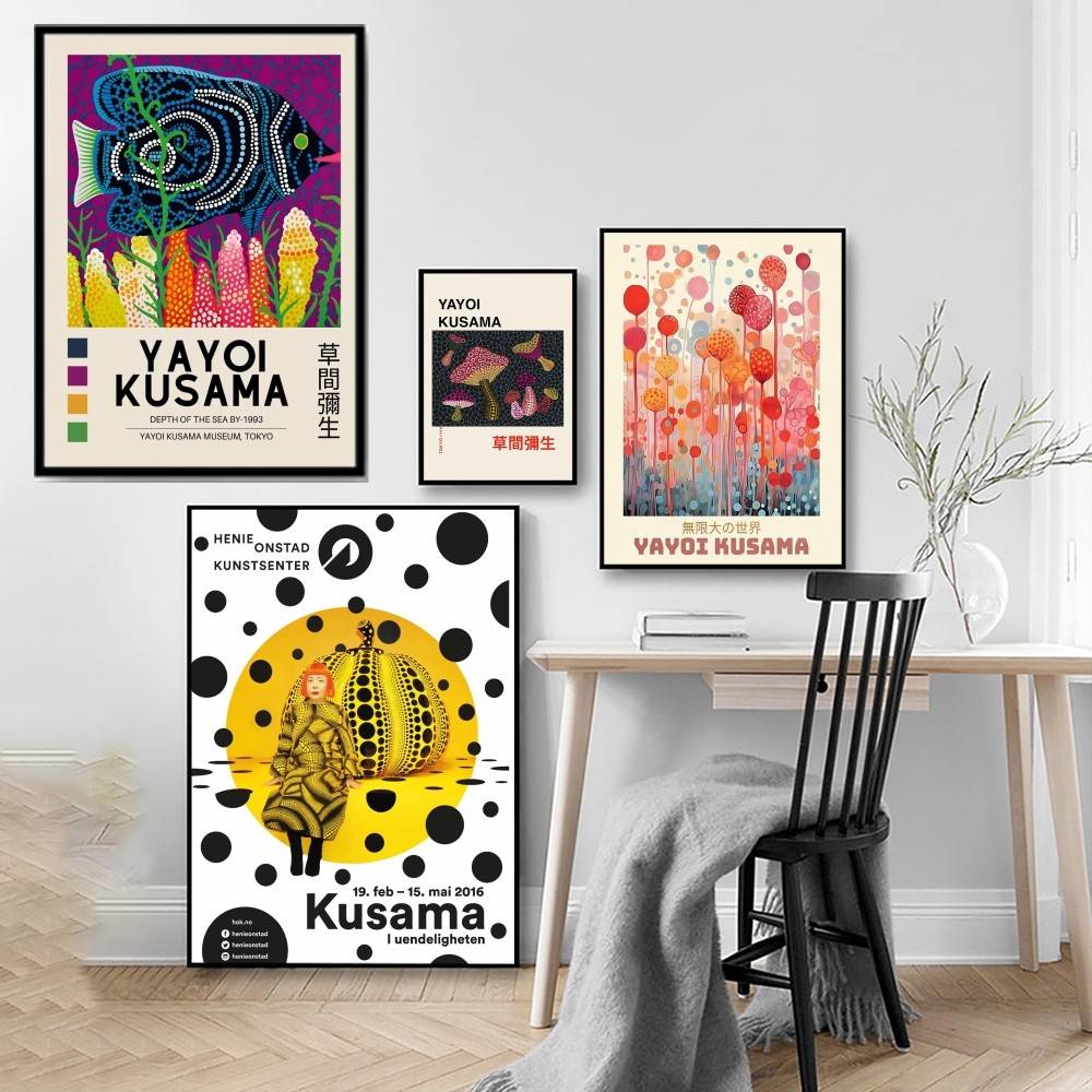 Affiche d'exposition Y-Yayoi K - Home Decor Exhibition avis et prix