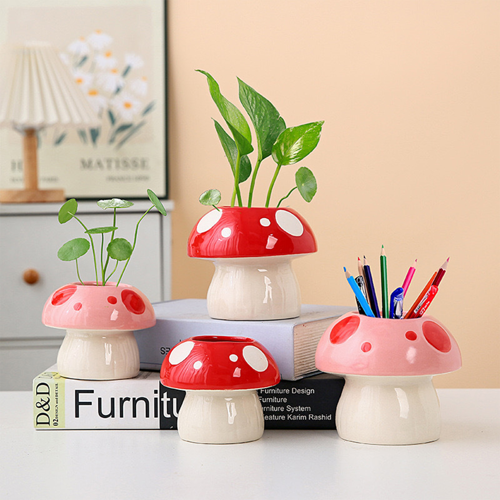 Vase en céramique créatif en f - Home Decor Dopamine avis et prix