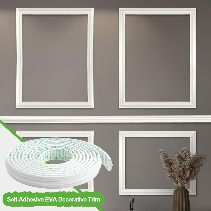 1 rouleau de moulure murale fl - Home Decor Wall Molding avis et prix