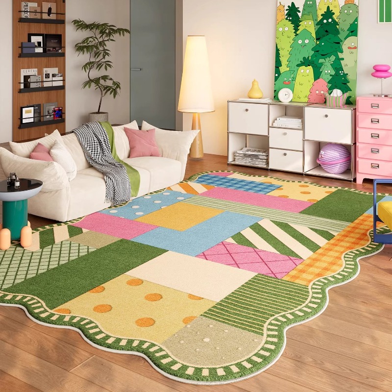 Tapis de salon abstrait motif  - Home Decor Dopamine avis et prix