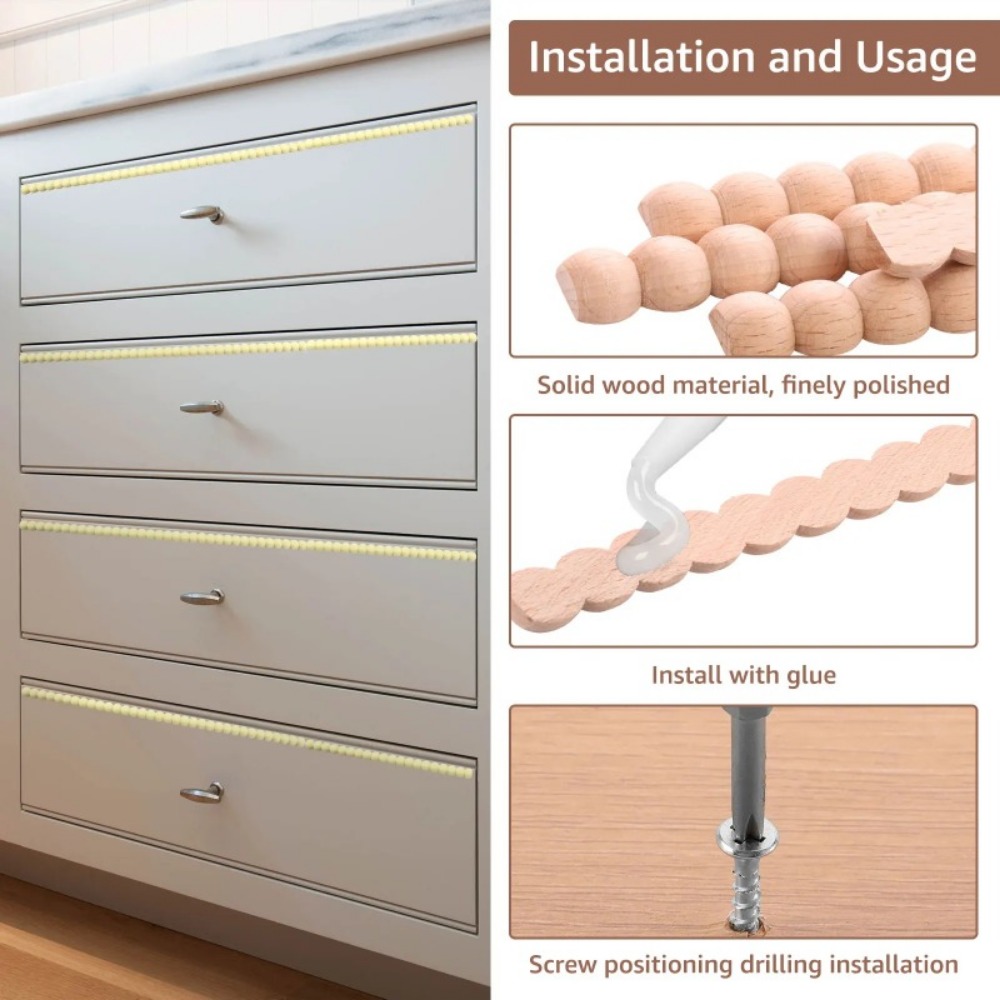 8 pièces de moulures décorativ - Home Decor Wall Molding avis et prix