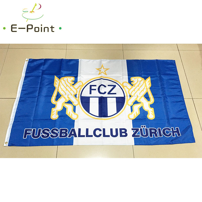 Drapeau FC Zürich, 3 pieds x 5 - Home Decor Zurich avis et prix