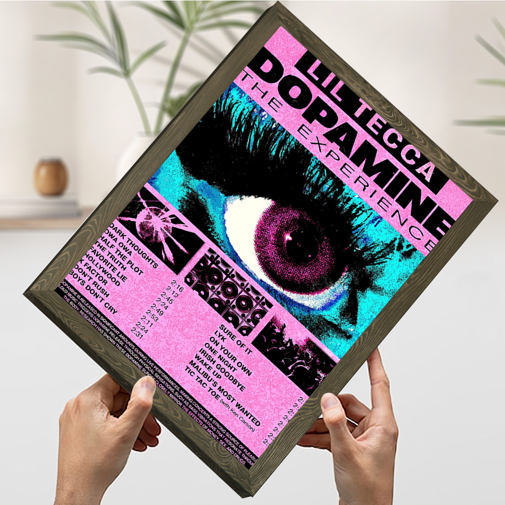 Lil Tecca Dopamine Album Couve - Home Decor Dopamine avis et prix