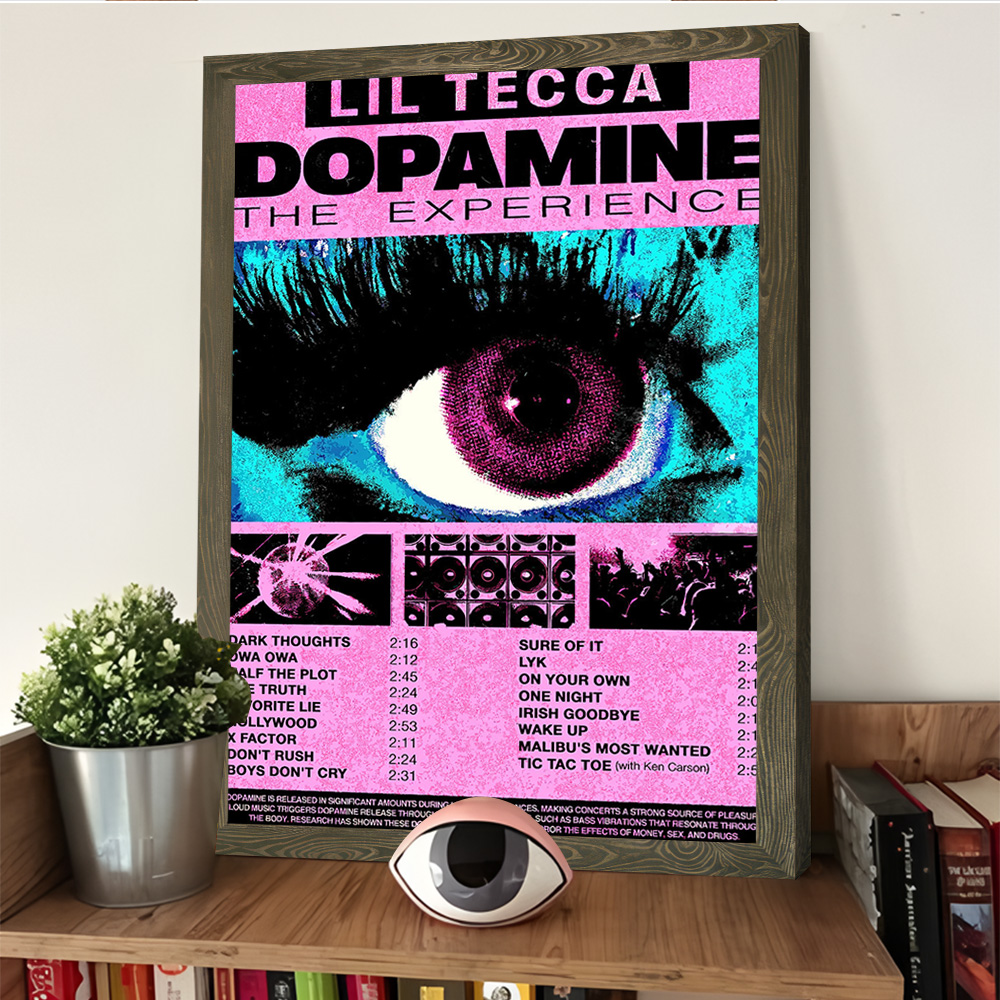 Lil Tecca Dopamine Album Couve - Home Decor Dopamine avis et prix