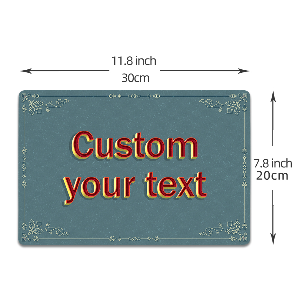Art mural en métal avec texte  - Home Decor Quotes avis et prix